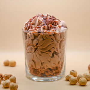 Χειροποίητο κερί με άρωμα σοκολατένιο φουντούκι