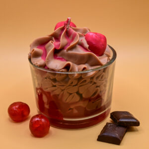 Χειροποίητο κερί Σοκολάτα-Κεράσι