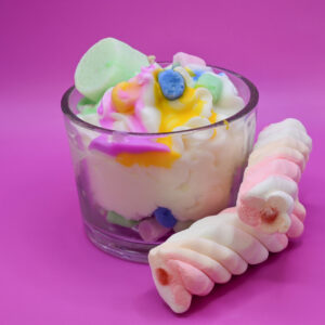 Χειροποίητο κερί με άρωμα marshmallow