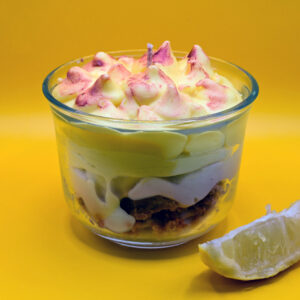 Χειροποίητο κερί με άρωμα lemon tart