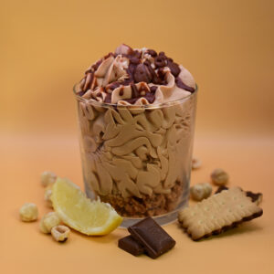 Χειροποίητο κερί Μπισκότο Λεμόνι & Πτι μπερ σοκολάτα