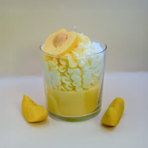 Χειροποίητο κερί με άρωμα βερίκοκο