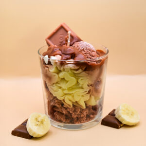 Χειροποίητο κερί Μπανάνα-Σοκολάτα