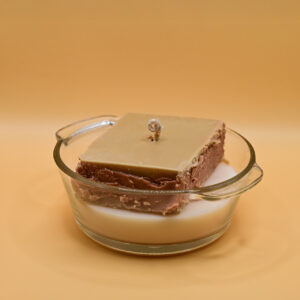 Χειροποίητο κερί με άρωμα γαλακτομπούρεκο-σοκολάτα