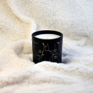 Χειροποίητο κερί σε ποτήρι "Μοίρες"