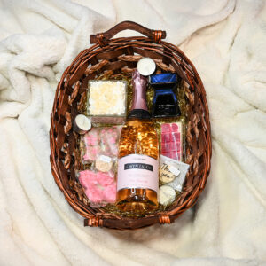 Καλάθι δώρου με κρασί «Αμύνταιο»