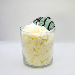 Χειροποίητο κερί μελομακάρονο Dubai Chocolate