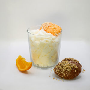 Χειροποίητο κερί μελομακάρονο Πορτοκάλι