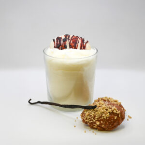 Χειροποίητο κερί μελομακάρονο Βανίλια Μαδαγασκάρης